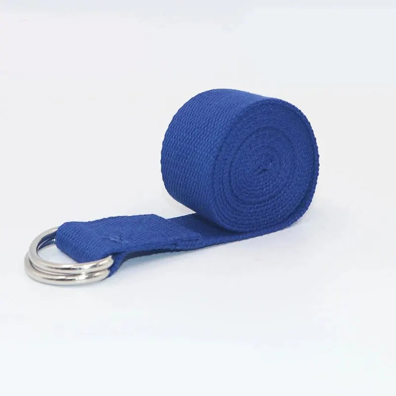 Sangles de Yoga en Coton avec Boucle D-Ring, Idéales pour Étirements