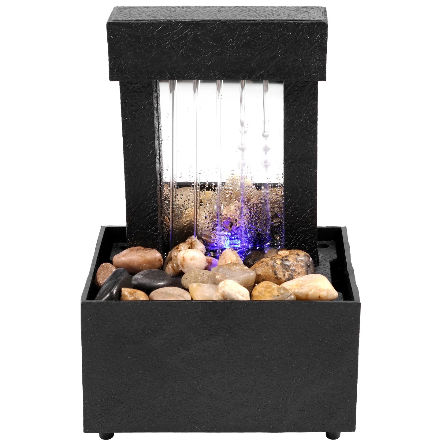 Fontaine d'Intérieur en Pierre avec LED, Atmosphère Relaxante