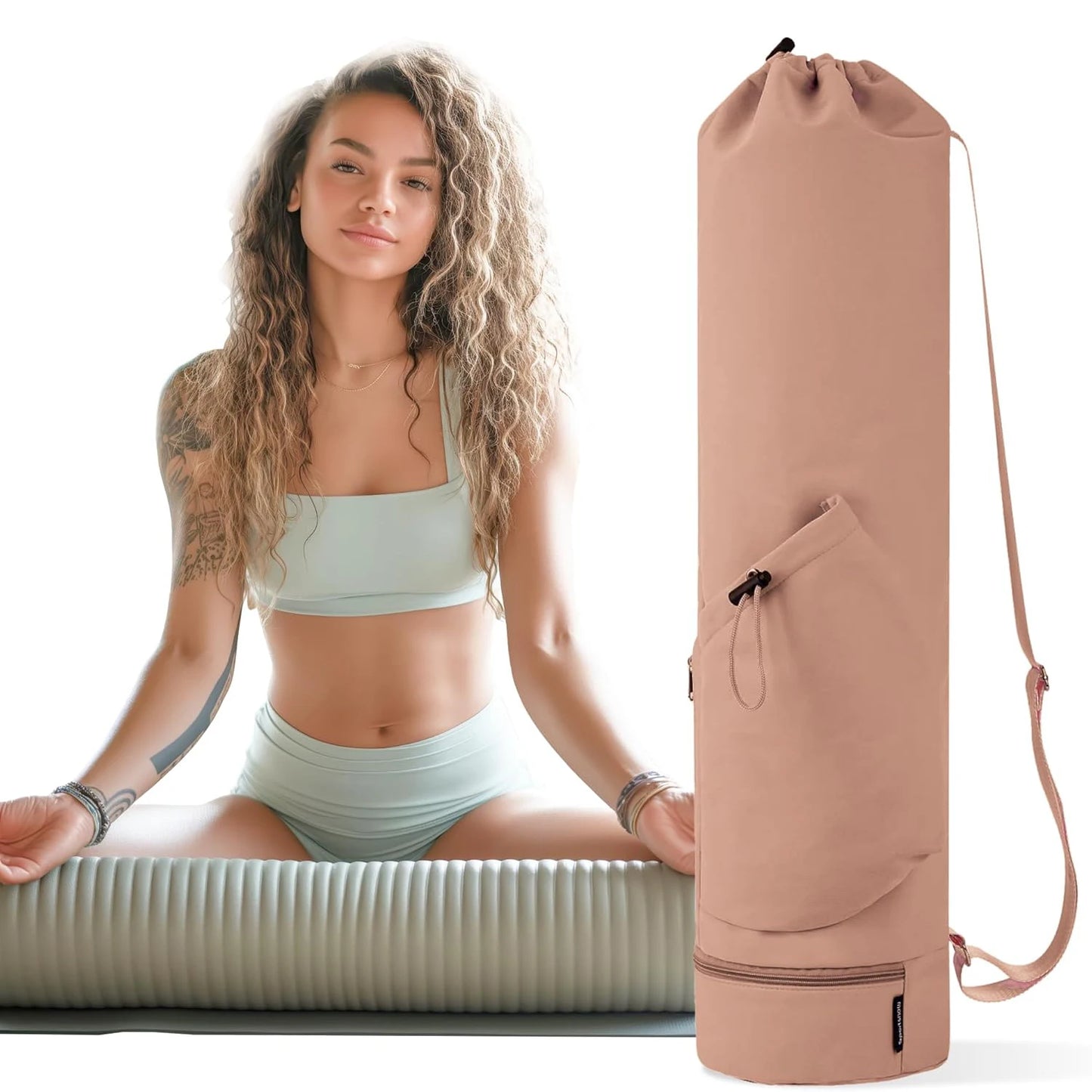 Sacs de Yoga avec Compartiment Étanche, Design Pratique et Léger