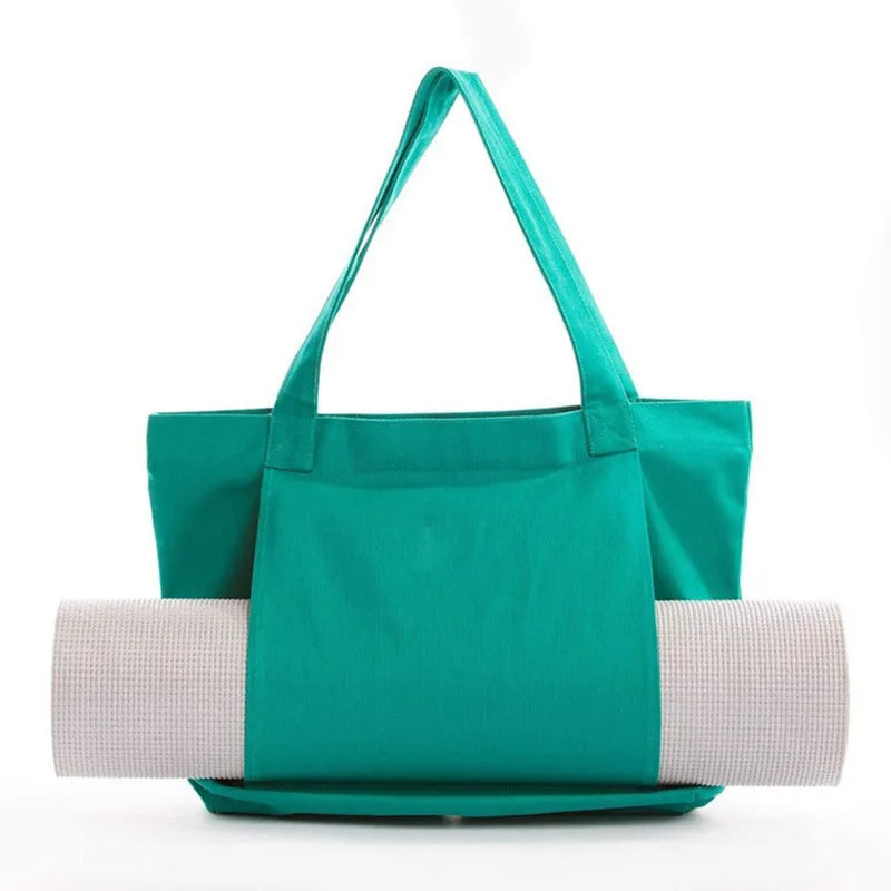 Sacs de Yoga en Toile avec Zip, Bandoulière Ajustable et Résistant
