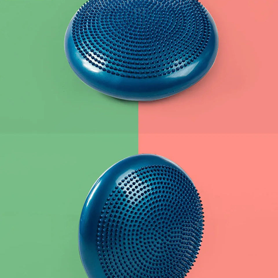 Coussin d'Équilibre en PVC, Surface Ergonomique et Confortable