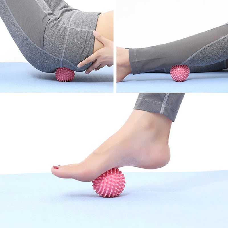 Balles de Massage avec Pics, Soulagement des Points de Tension Musculaire