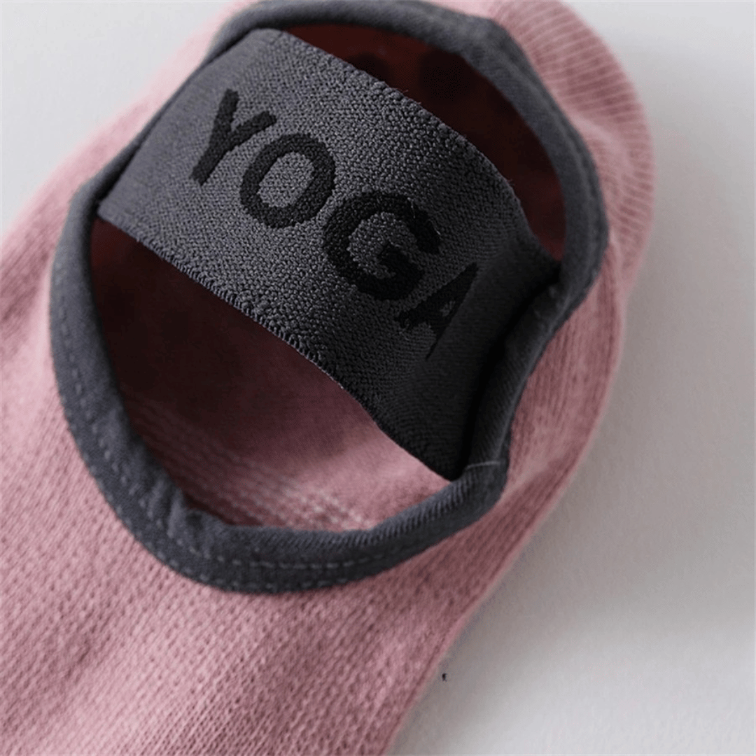 Chaussettes de Yoga à Cinq Doigts, Antidérapantes et Respirantes